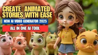 Thumbnail: This Ai Automatically Creates Animated Story Videos | New Video Generator 2025