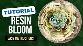 Thumbnail: The SECRET To The Resin 3D Bloom Effect Using Alcohol Inks
