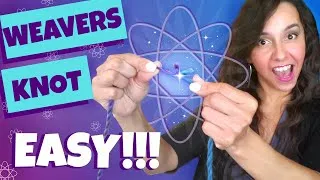 Thumbnail: WEAVERS KNOT - JOINING TWO YARNS -  EASY & SECURE!!!