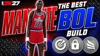 Thumbnail: The BEST Manute Bol Build In NBA 2K27! TOXIC 99 Block "Rim-Protecting Stretch"!