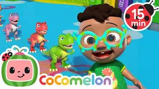 Thumbnail: Counting with 10 Little Dinos! 🦖 CoComelon Creative Kids!  🎨🖌️