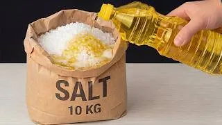 Thumbnail: Why didn't I know this sooner? Mix salt with Cooking Oil 😱 and results that people can't imagine!