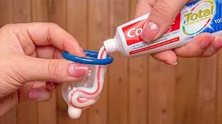 Thumbnail: Mix Toothpaste into a Condom😱 and the result will leave you unable to believe your eyes! Amazing!