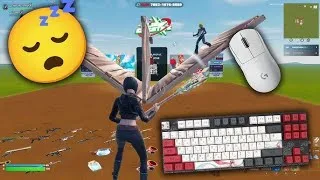 Thumbnail: ASMR 😴 1v1 CLIX Build fight gameplay Fortnite KBM ASMR