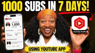Thumbnail: 🔥UPDATE: You Can Now Get 1,000 Subscribers Without Uploading Videos Yourself!