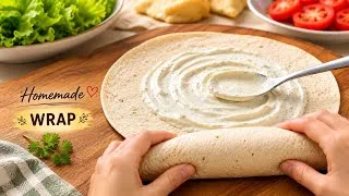 Thumbnail: Once You Try This Cheesy Chicken Tortilla, You'll Make It Again! 🌯🧀 | Easy Chicken Wrap