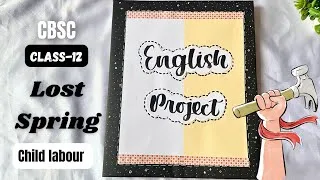 Thumbnail: The cycle of poverty- the ground check of child labour law | English project on Lost spring 