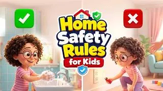 Thumbnail: 20 Home Safety Rules for Kids | Safety Rules at Home | Good Habits for Children | Educational Video