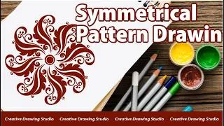 Thumbnail: Easy Symmetrical Pattern Drawing Tutorial #20. Creative Drawing Studio