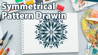 Thumbnail: Easy Symmetrical Pattern Drawing Tutorial  #019. Creative Drawing Studio