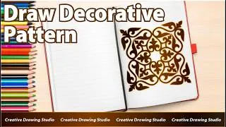 Thumbnail: How to Draw a Decorative Floral Pattern #018. Creative Drawing Studio
