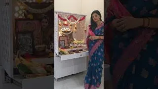 Thumbnail: Janmashtami Special 🦚✨ | Mandir Decoration, Rangoli & Puja | Mini Vlog #Shorts