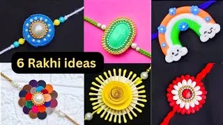 Thumbnail: 6 DIY Easy Rakhi making ideas| How to make Rakhi at home| Rakhi for Competition| Rakhi tutorial 2026