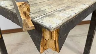 Thumbnail: BROKEN Table REPAIR and RESTORATION - From TRASH to TREASURE !