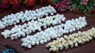 Thumbnail: नई और सुंदर गजरा डिज़ाइन 🌸👏 | Crochet Gajra Design | Easy & Beautiful | Handmade Hair Assesories 