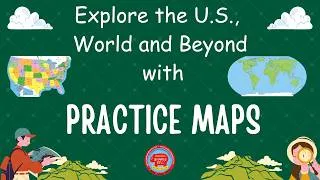 Thumbnail: Ultimate Geography & Science Prep: SHAPES ETC. Classroom Practice Maps #education #teacherresources