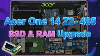 Thumbnail: Acer one 14 Z2-485 SSD & RAM Upgrade