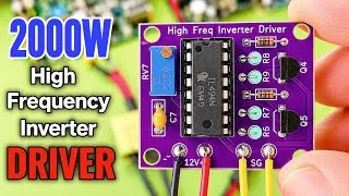 Thumbnail: 2000W inverter 12v to 220v Using High Frequency Driver