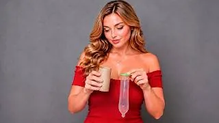 Thumbnail: Once you know this secret! Just insert the paper into the condom mold!!