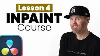 Thumbnail: FREE Resolve Fusion Inpaint Course - Lesson 4 - Clean Plate