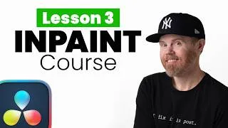 Thumbnail: FREE Resolve Fusion Inpaint Course - Lesson 3 - Blur Divide by Alpha