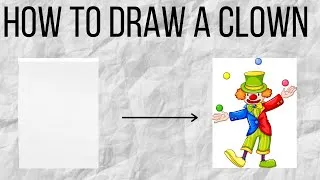 Thumbnail: How to draw a very easy Clown for kids ( Step by Step )