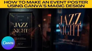 Thumbnail: How to Make an Event Poster Easily Using Canva’s Magic Design