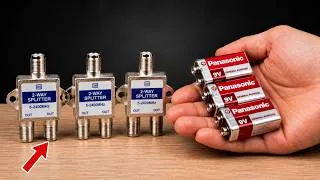 Thumbnail: Millions Don’t Know! The Secret of Coax Splitters and 9V Batteries