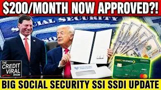 Thumbnail: NOW APPROVED? $200 A Month Boost + Back Pay | Social Security SSI SSDI
