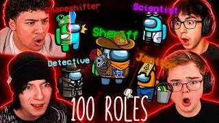 Thumbnail: Among Us, But There's 100 Roles! (HILARIOUS)
