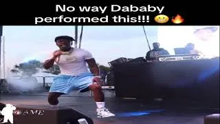 Thumbnail: cant believe dababy performed this 💀🤦‍♂️