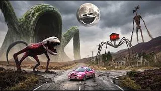 Thumbnail: 😱 MOON WAKE UP, SEA EATER, SCP 096, HOUSE HEAD & SIREN HEAD CHASED ME!