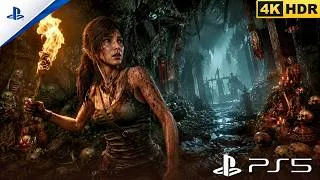 Thumbnail: Trapped Inside Dangerous cave – Extreme Parkour Escape | Tomb Raider Definitive Edition [4K60FPS]