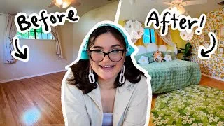 Thumbnail: Transforming My Bedroom into a Flower Field (aka, a Maximalist Bedroom Makeover)