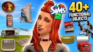 Thumbnail: +40 FUNCTIONAL Objects for SIMS 2!