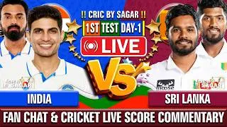 Thumbnail: India vs Sri Lanka | IND vs SL | Day 1 | Cricket Live Score & Commentary | 15 Aug 2026