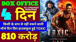 Thumbnail: Toxic Box Office Collection | Toxic 3rd Day Collection | Toxic 4th Day Collection | Yash, Kiara