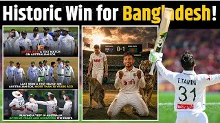 Thumbnail: Aus vs Ban: Bangladesh stun Australia to seal historic Test win Down Under