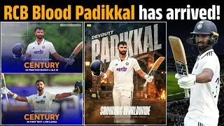 Thumbnail: Devdutt Padikkal Creates History! First Indian to Score Test Hundred on Independence Day.