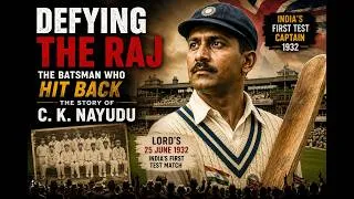 Thumbnail: 🏏 Defying the Raj: The Batsman Who Hit Back | The Story of C. K. Nayudu