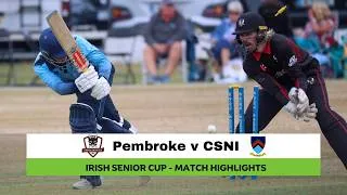 Thumbnail: Pembroke v CSNI  | Irish Senior Cup 2026 | Match Highlights