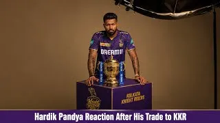 Thumbnail: Hardik Pandya Reaction On His Trade to KKR | Hardik Pandya Trade in KKR | Hardik Pandya KKR Trade