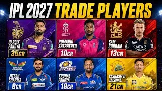 Thumbnail: IPL 2027 Trade Players List - These 7 Players Officially Traded Before IPL 2027 Auction 