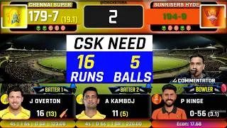 Thumbnail: 🔴IPL LIVE: Hyderabad vs Chennai, Match-27, IPL 2026| SRH vs CSK Live Cricket match today