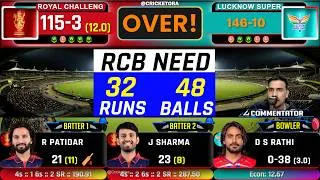 Thumbnail: Bengaluru vs Lucknow, Match-23, IPL 2026| RCB vs LSG Live Cricket match today | 32 Runs in 48 Balls