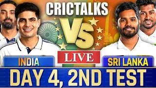 Thumbnail: 🔴 Live: IND vs SL, Day 4, 2nd Test, Cricket Live Match Today Scores, Commentary, 1st Session
