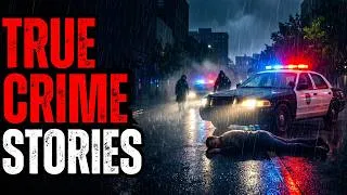 Thumbnail: 4+ Hours of Disturbing True Crime Stories for Sleep | Black Screen | Rain Sounds |