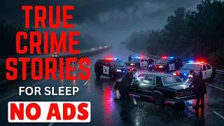 Thumbnail: Late Night Disturbing TRUE Crime Stories For Sleep With Rain Sound |  NO ADS  | Black Screen |