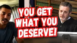 Thumbnail: Judge ERUPTS After Man DAMAGES Woman's Truck & Refuses to Pay  Viral courtroom case