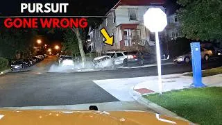 Thumbnail: Dashcam Footage: Police Petrol Car Crashes During High-Speed Chase